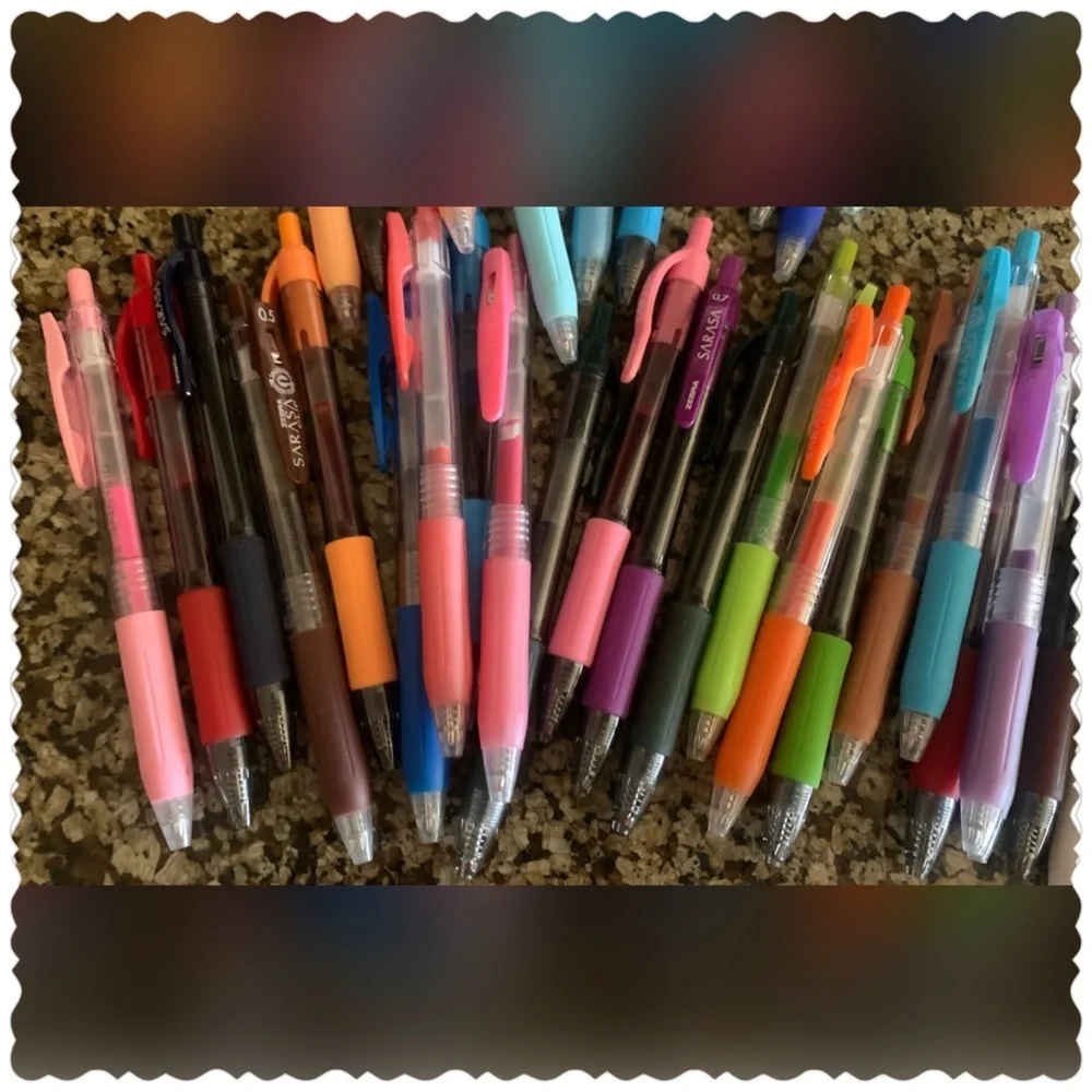 Zebra Sarasa Retractable Gel Pen Bundle